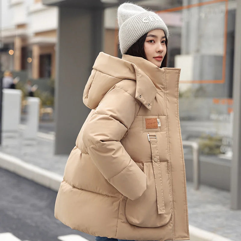 Parka chic doublée