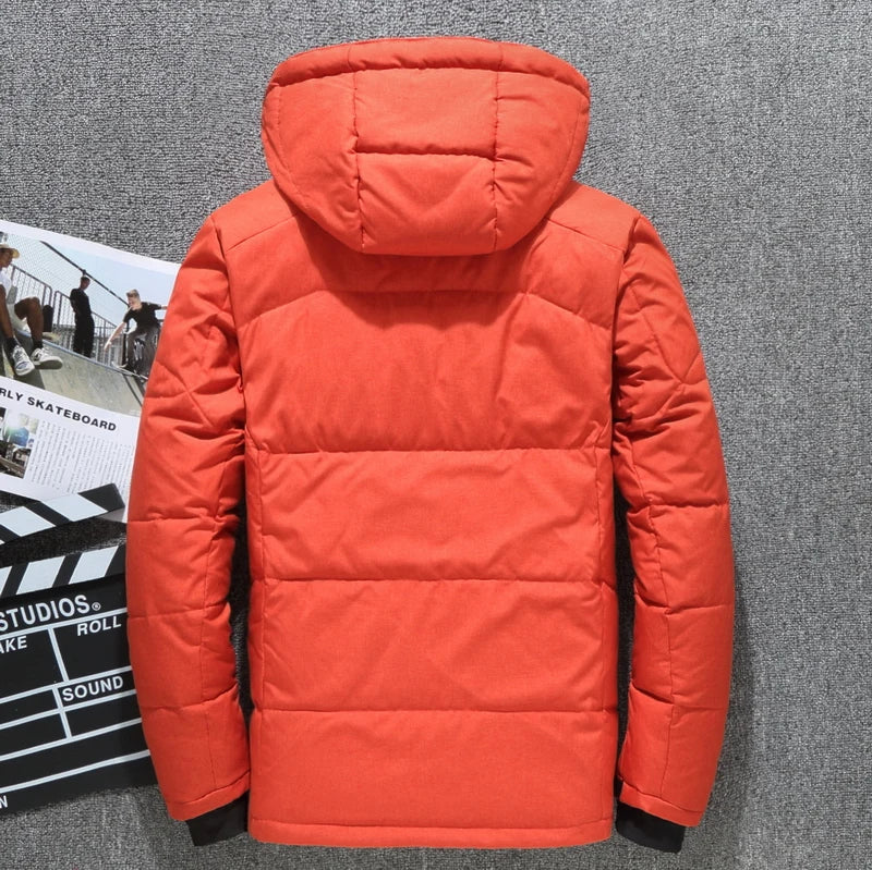 Parka d'hiver avec capuche et doublure