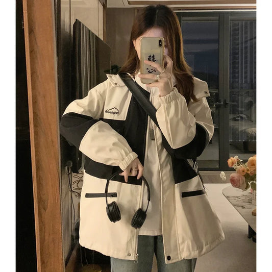 Parka coupe-vent casual