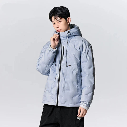 Parka à capuche matelassée